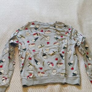 H&M Sushi Cats Sweater Size XS